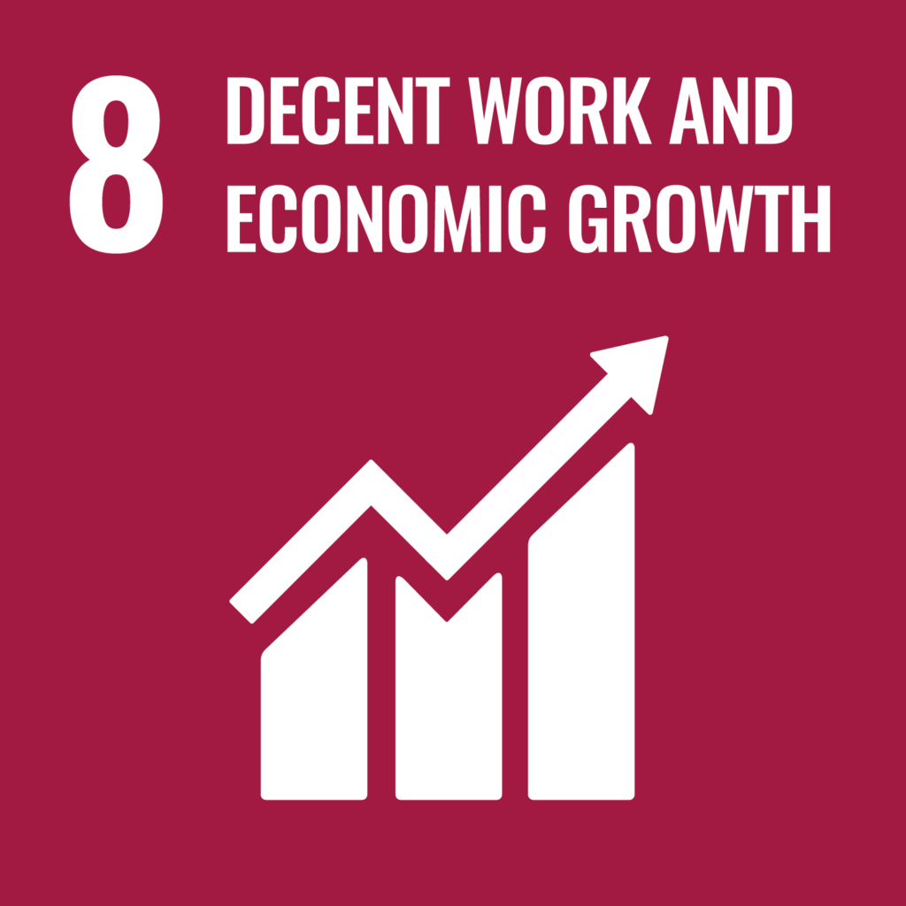 Sustainability policy UN goal 8